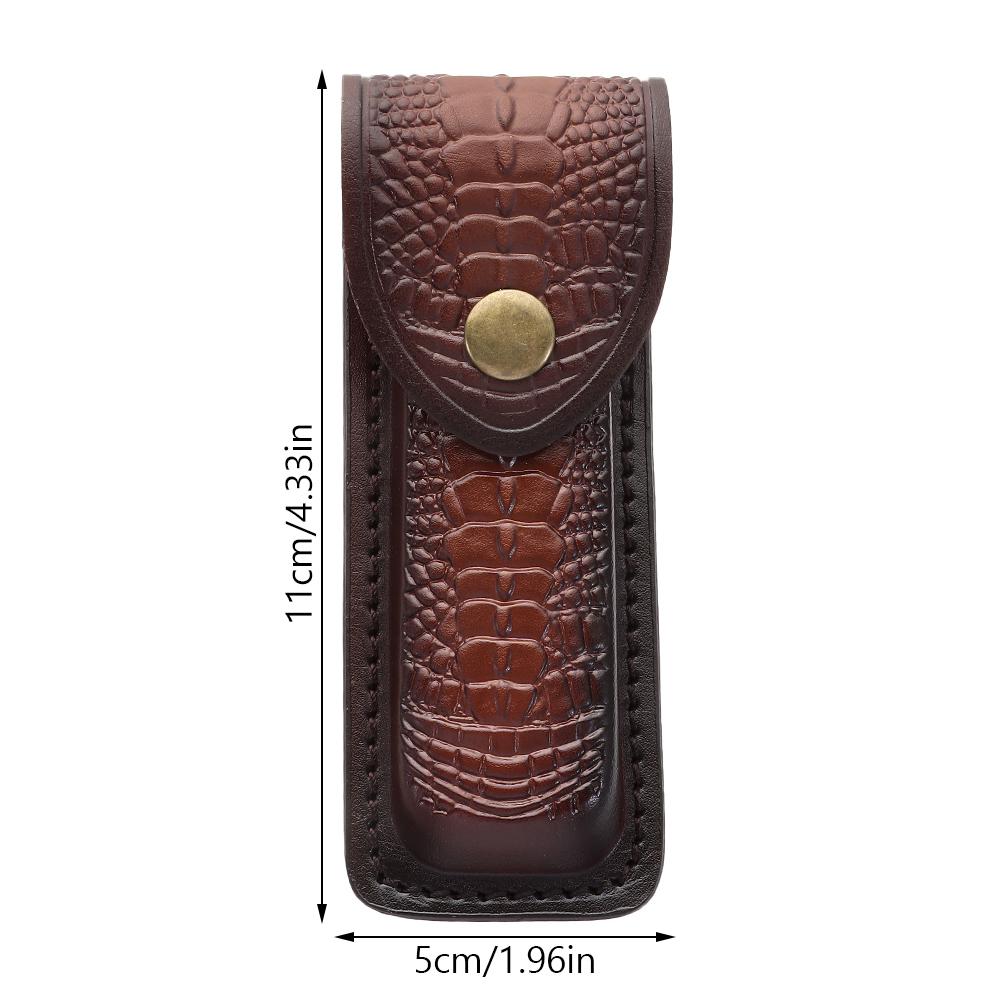 Cowhide Leather Sheath for Fol - Edc Everyday Carry Knives ulasan dan harga