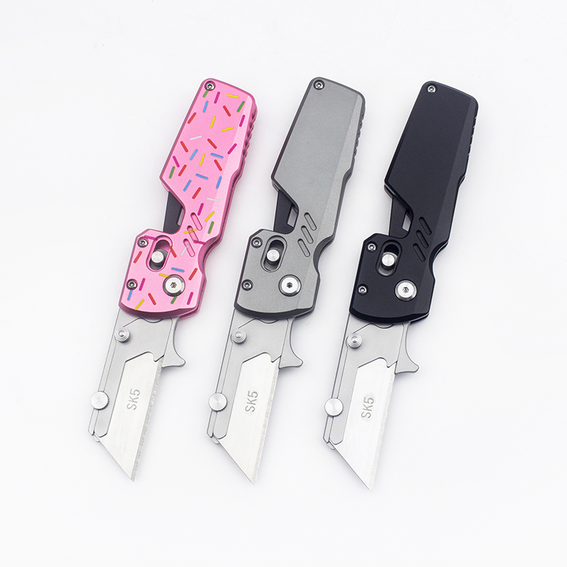 BHBT Donut-Shaped Folding Util - Edc Carry Pocket Knife ulasan dan harga
