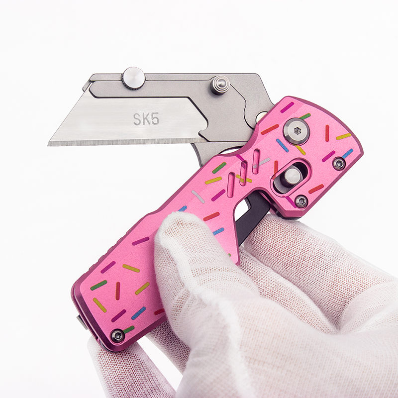 BHBT Donut-Shaped Folding Util - Edc Carry Pocket Knife ulasan dan harga