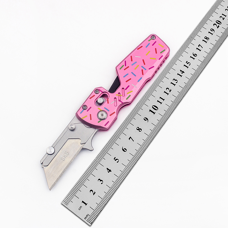 BHBT Donut-Shaped Folding Util - Edc Carry Pocket Knife ulasan dan harga