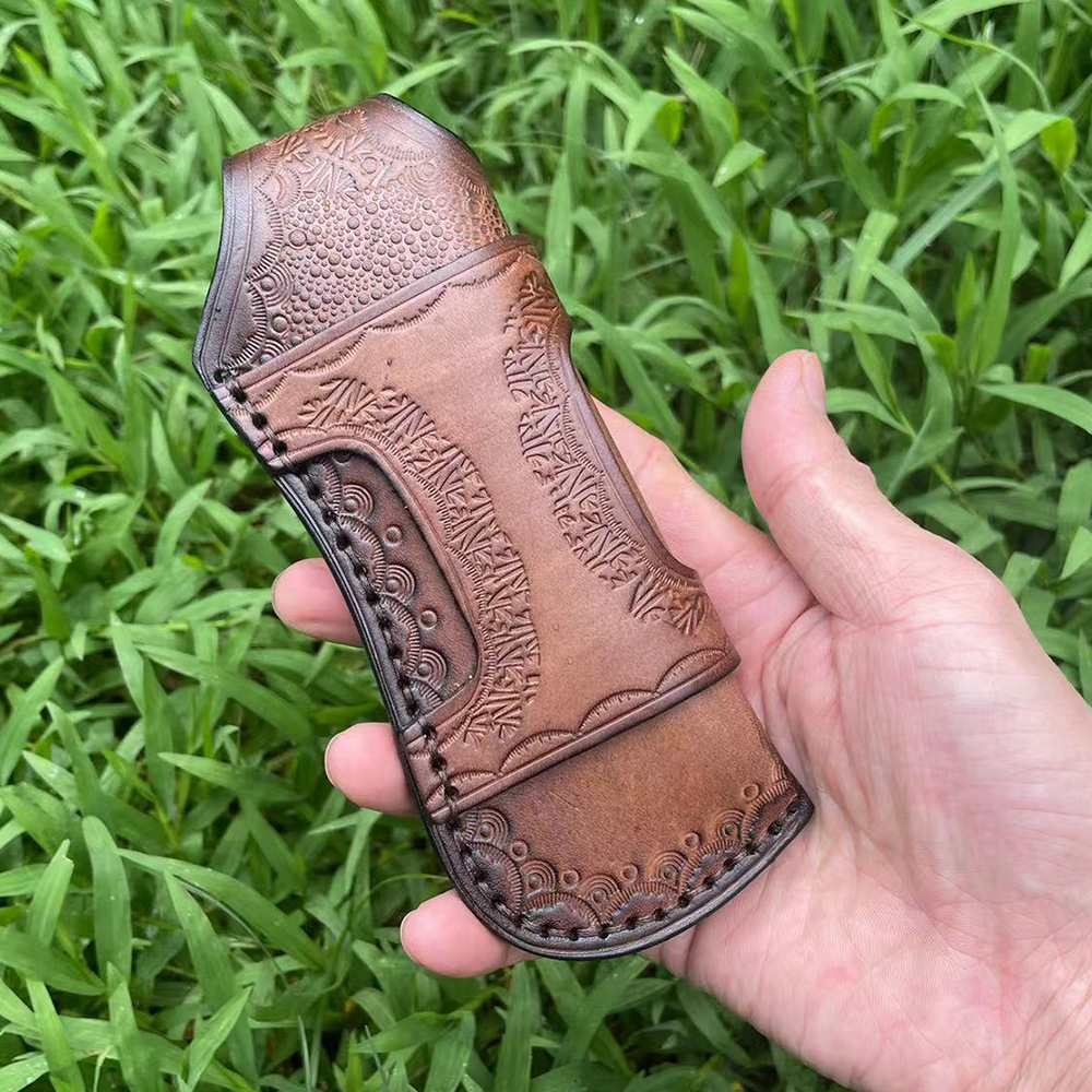 Large Size First Layer Cowhide - Edc Everyday Carry Knives ulasan dan harga