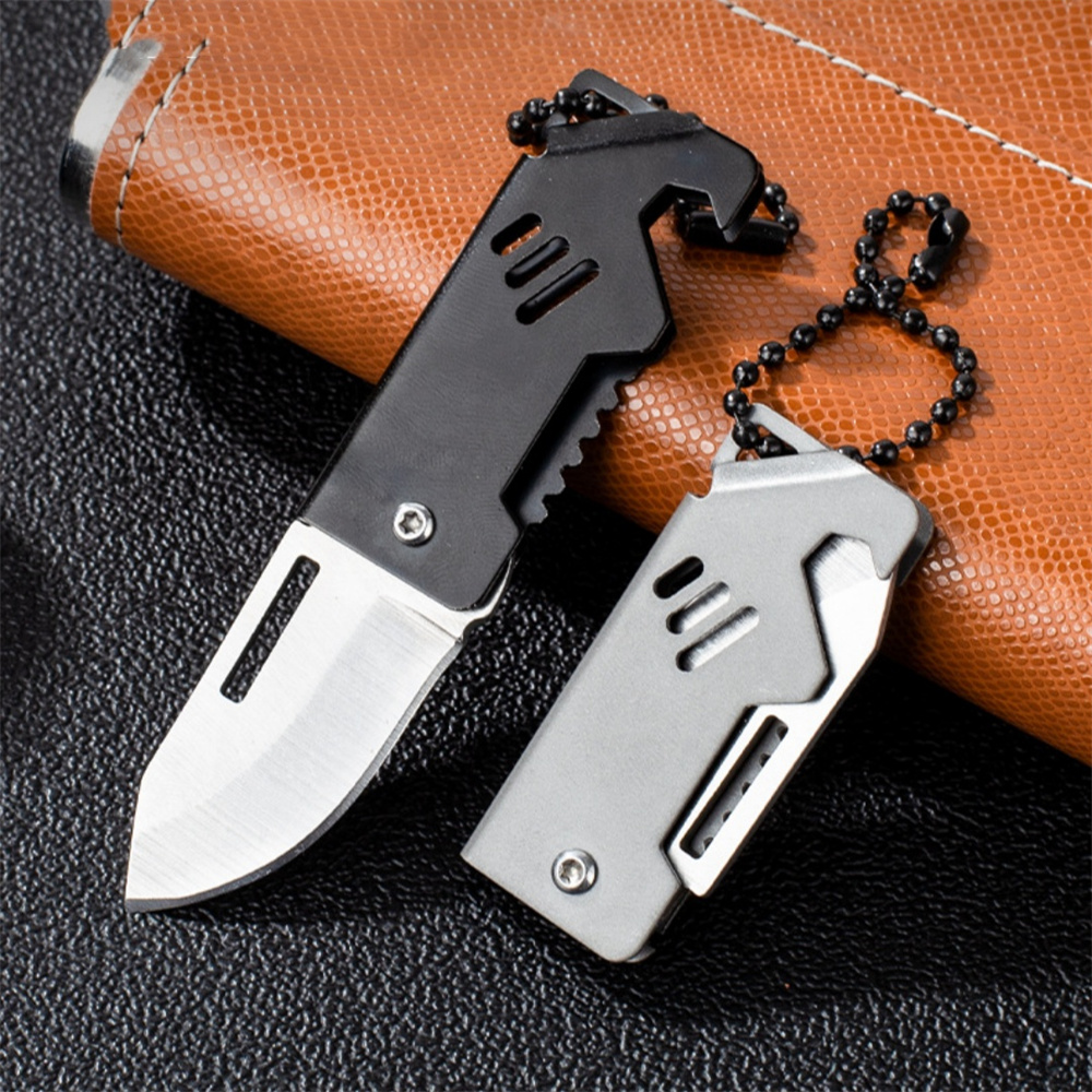 Portable Folding Knife Keychai - Edc Everyday Carry Knives ulasan dan harga