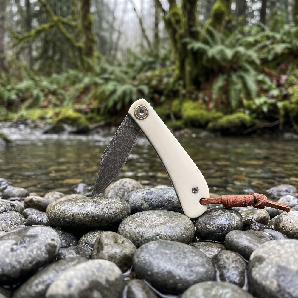 Outdoor Folding Knife Bull Bon - Edc Carry Pocket Knife ulasan dan harga