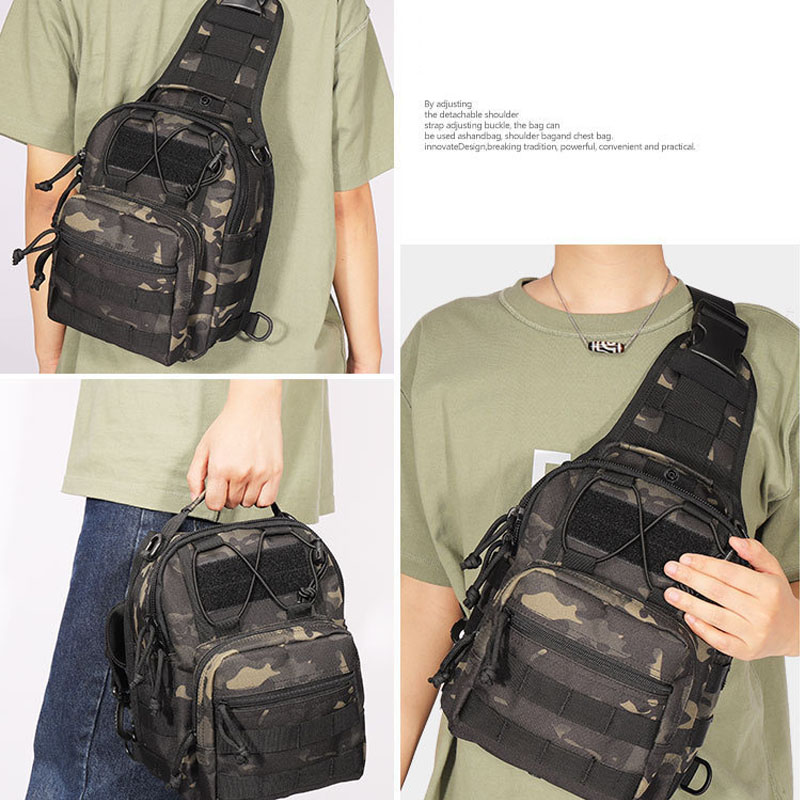 Outdoor Tactical Shoulder Bag  - Edc Carry Kit ulasan dan harga