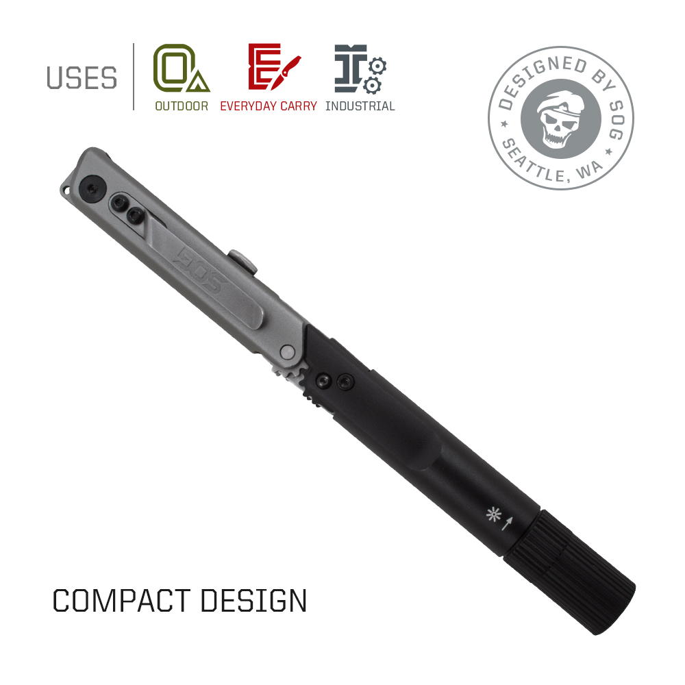 SOG BATON Q2 4 in 1 Multi-Tool - Edc Carry Knife ulasan dan harga