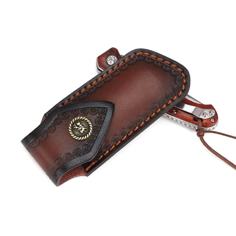 Fashion Leather Knife Covers F - Edc Everyday Carry Knives ulasan dan harga